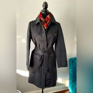 Elegant quilted trench coat 🌹🌹